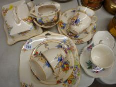 Parcel of 'Old England Gardens' teaware, other teaware etc