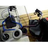 Pair of mobility walkers