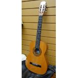 A Spanish acoustic guitar & case