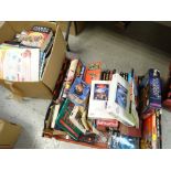 Quantity of mixed books & small electrical items etc E/T