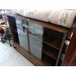 A good sliding door vintage bookcase