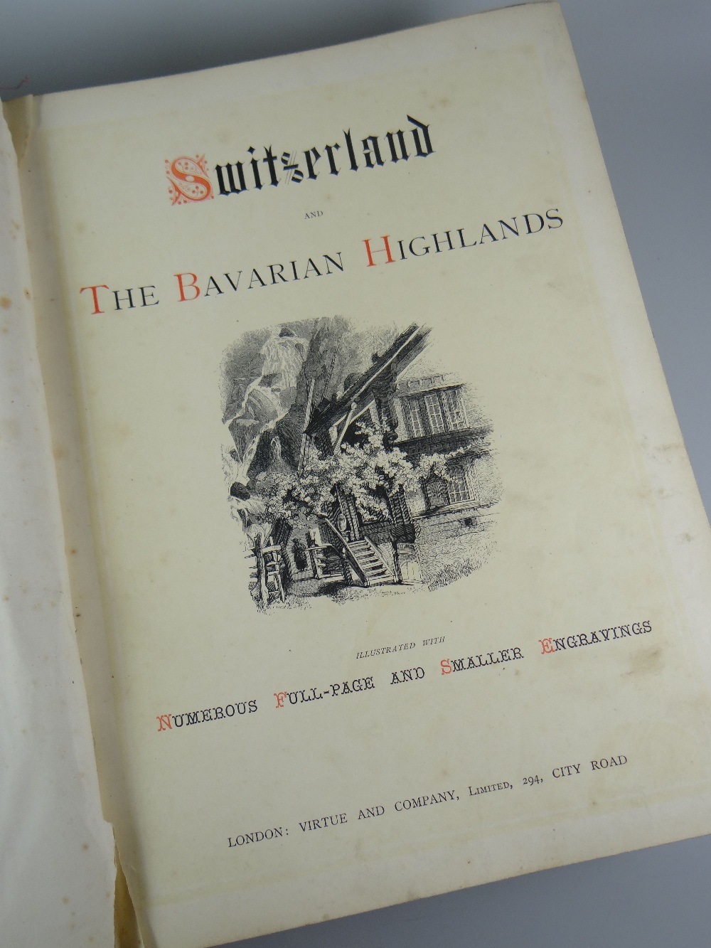 Switzerland & The Bavarian Highlands Illustrated in one volume with full page and smaller - Bild 2 aus 6