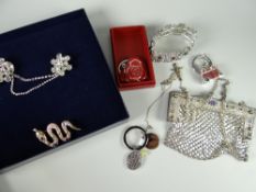 Parcel of various mainly boxed costume jewellery, brooches etc