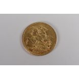 An 1897 Queen Victoria full gold sovereign