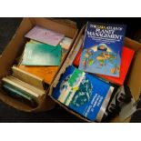 Two boxes of mainly reference & scientific related books