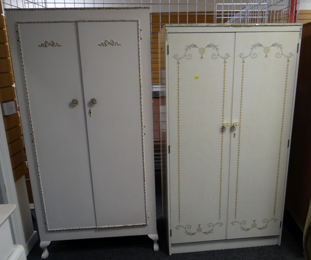 A parcel of white painted bedroom furniture - Image 2 of 2