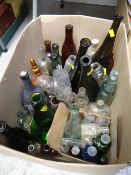 Quantity of old bottles etc