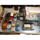 Collection of various diecast vehicles, some boxed Corgi etc
