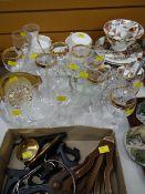A quantity of Royal Albert 'Old Country Roses', collector's plates, glassware etc