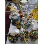 Collection of ornamental figurines