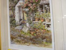 JUDY BOYES limited edition (381/850) print - titled 'Bob's Place'