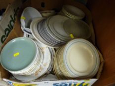Large quantity of Staffs and other dinnerware