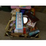 Mixed box of personal and household goods