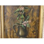 Early 20th Century oil on board - still life, unsigned, 42 x 29 cms