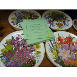 The Royal Horticultural Society flower plates (twelve) with literature