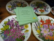The Royal Horticultural Society flower plates (twelve) with literature