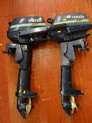 Two Yamaha Malta 6L5S outboard motors