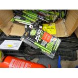 Parcel of garage accessories including bubble packed scratch repair pens etc