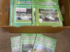 Huge quantity circa 70s/80s of motorsport magazines