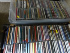 Very large parcel (approx 250) mainly popular music CDs