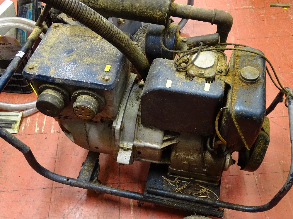 Vintage diesel powered generator