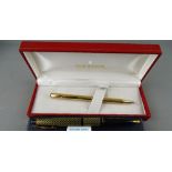 TWO SHEAFFER PENS including boxed Fashion slimline ballpoint pen & a boxed Lady 904 Paisley fountain