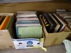 Large quantity of mixed LP records and box sets