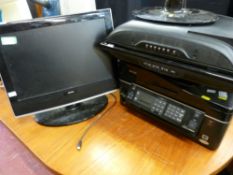 Parcel of three LCD TVs and a printer E/T
