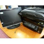 Parcel of three LCD TVs and a printer E/T