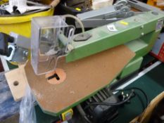 Nu-Tool power SS16 405mm scroll saw and an unboxed workbench E/T