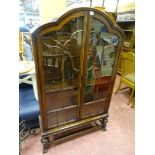 Interesting display cabinet with domed top