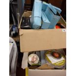 Parcel of Rotary magazines for Princ Carousel Equipment etc, a box of vintage EMI tape cassettes,