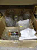 Large parcel of assorted glassware