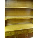 Modern oak dresser