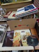 Parcel of assorted LP records - ABBA, Black Sabbath picture disc etc