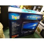 Boxed Tevion 19 ins HD Ready LCD TV E/T