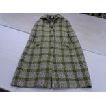 Welsh Woollens 'Woven in Wales' lady's cape, size 'Large', green