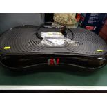 Roneyville electronic vibration fitness plate with remote control E/T