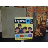'Boyfriend 65' annual with The Beatles on the cover, 1950's 'Scrap Book' annual and a copy of 'Life'
