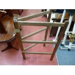 Vintage pine linen airer