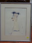 SARA MOON fashion print 1980/90s, 38 x 30 cms