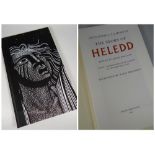 GLYN JONES & T J MORGAN - limited edition (48/330) Gwasg Gregynog volume of 'The Story of Heledd'