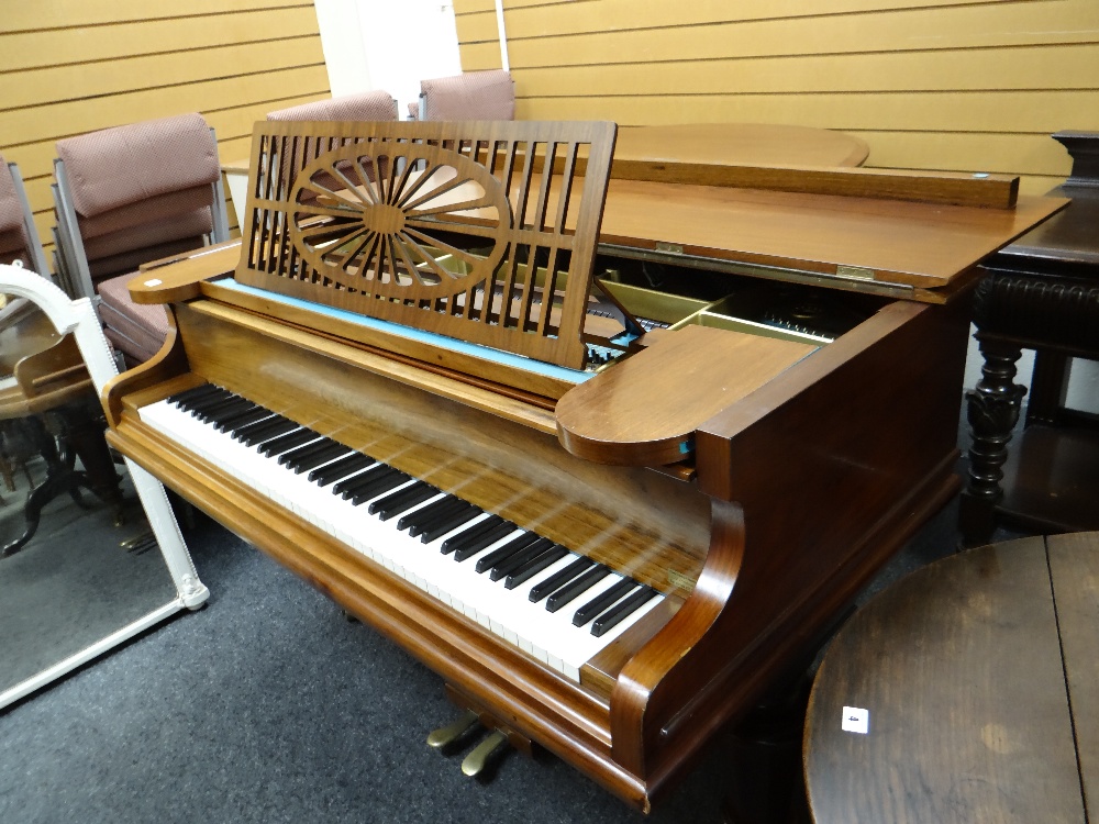 A Bechstein rosewood baby grand piano, serial number 84787, 179cms deep - Image 2 of 6