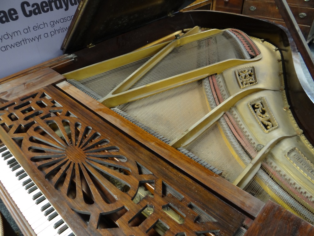 A Chappell of London rosewood baby grand piano, 180cms deep - Image 3 of 3