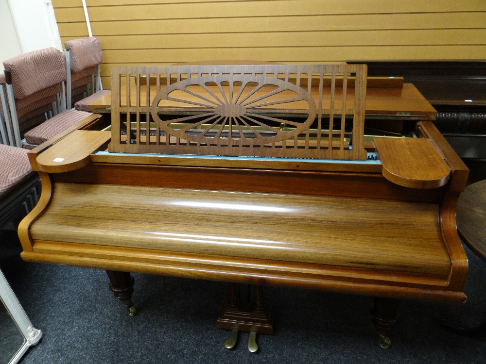 A Bechstein rosewood baby grand piano, serial number 84787, 179cms deep - Image 6 of 6
