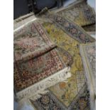 Parcel of various rugs