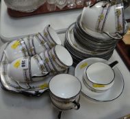A quantity of Royal Albert floral patterned teaware