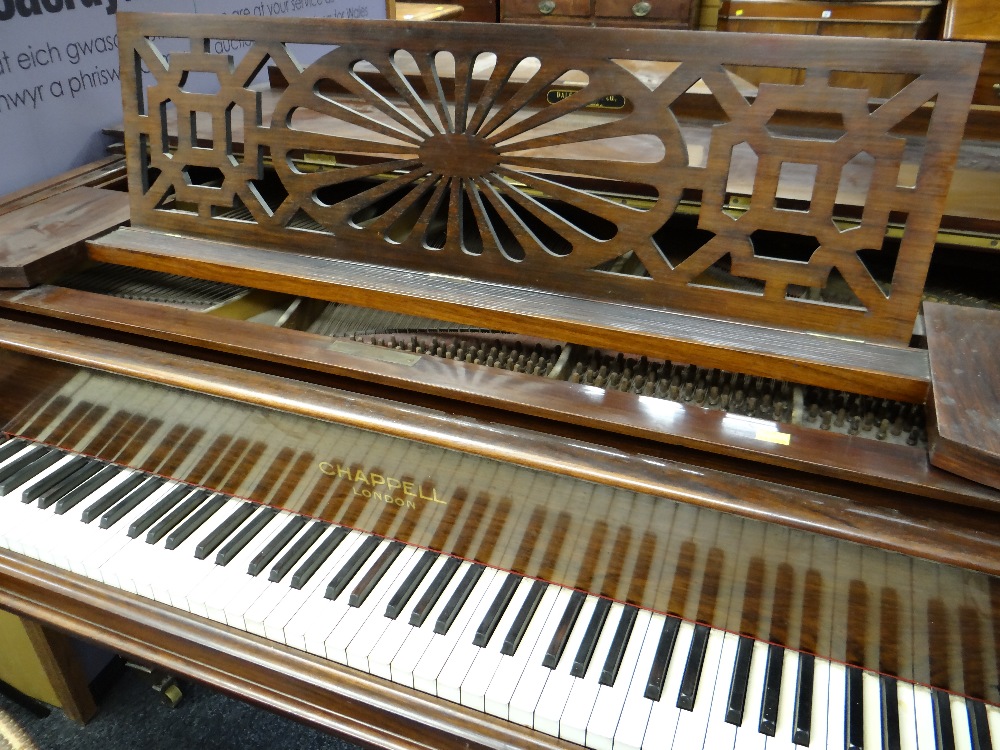 A Chappell of London rosewood baby grand piano, 180cms deep - Image 2 of 3