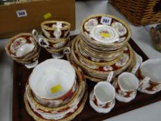 A quantity of Royal Albert 'Lady Hamilton' teaware