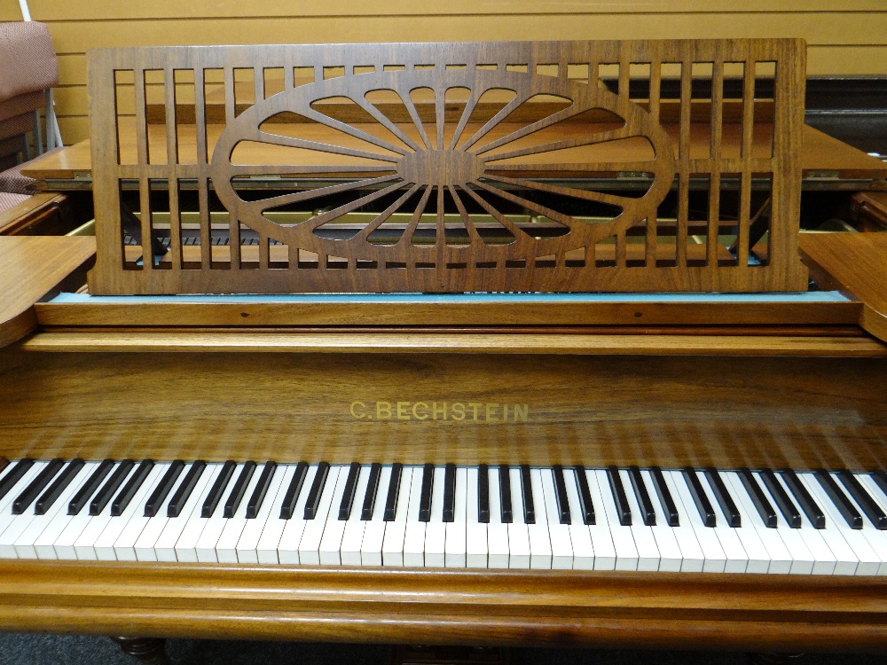 A Bechstein rosewood baby grand piano, serial number 84787, 179cms deep - Image 5 of 6